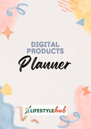 digital products planner