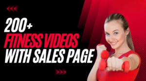 200+ Fitness Videos with Sales Page