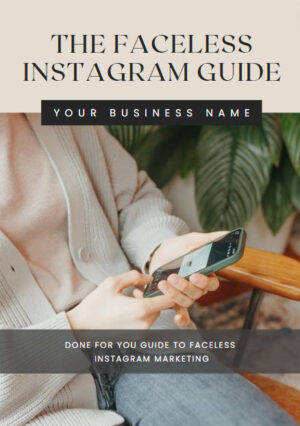 faceless instagram guide