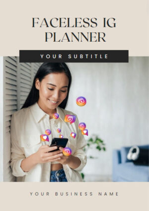 faceless instagram planner