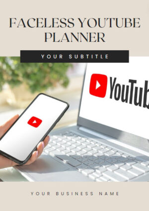 faceless youtube planner